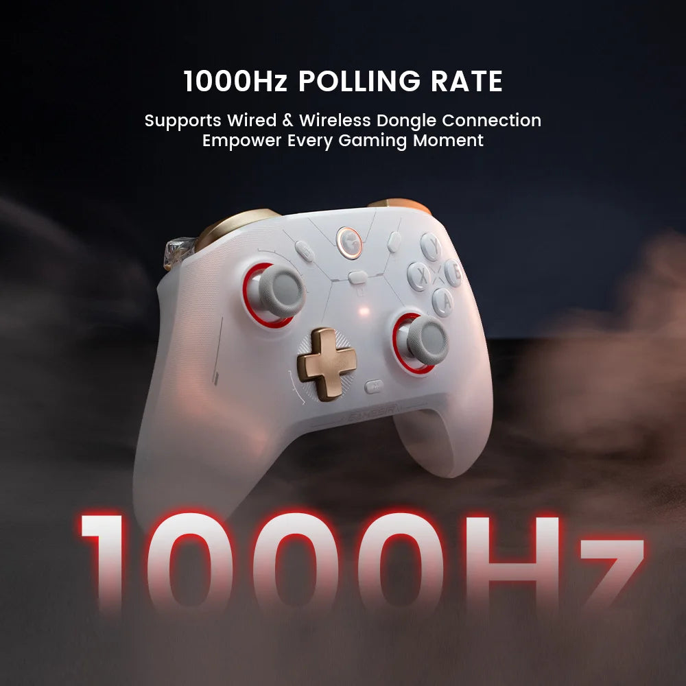 Gamesir Cyclone 2 Wireless Controller with Hall Effect Joysticks for PC, Steam, Switch, iOS & Andrioid