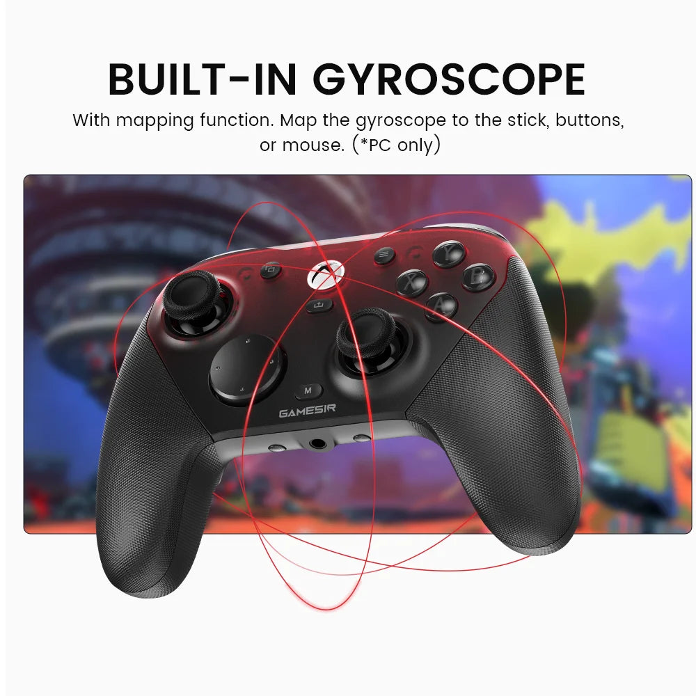 Gamesir G7 Pro Xbox Series X|S Controller - TMR Sticks, Hall Effect Triggers, 1000Hz Polling, 6-Axis Gyro, Charging Station